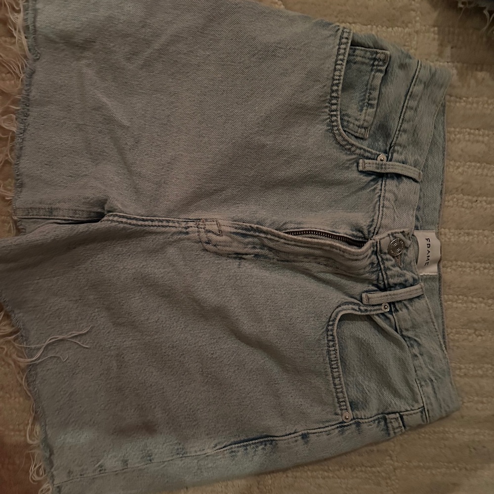 Frame jean shorts